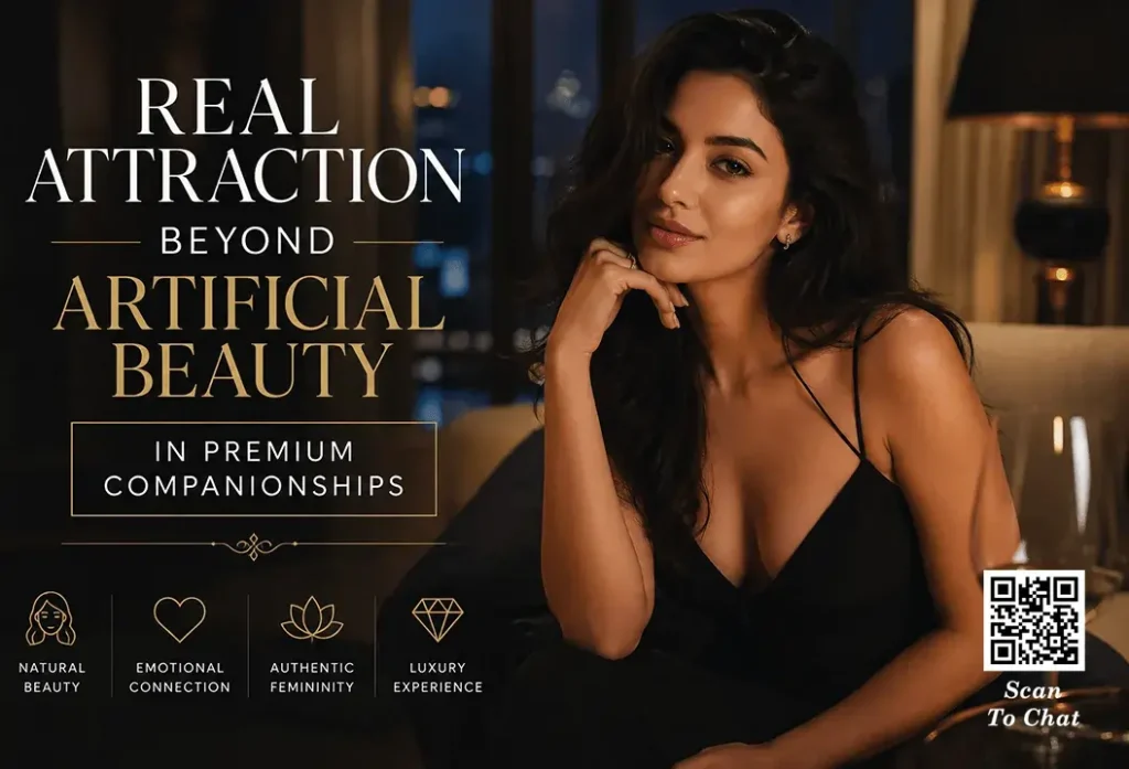 Real Beauty vs Artificial Beauty in Delhi escorts