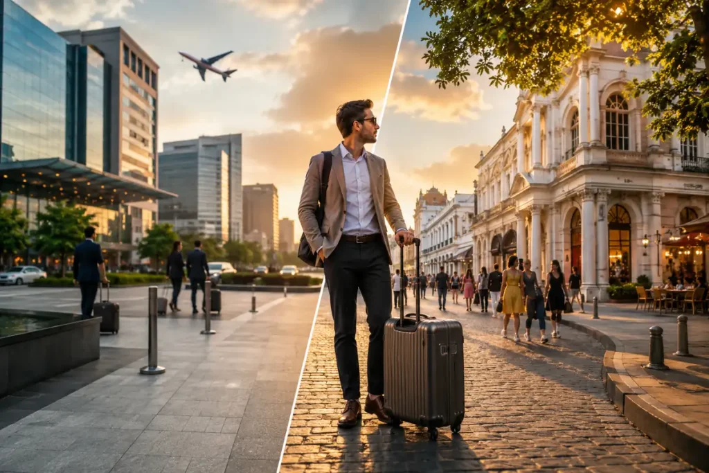 Aerocity vs Connaught Place travel comparison